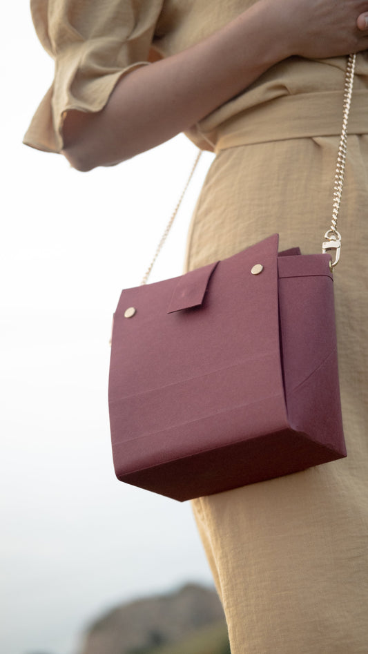 Lily - Rosewood 2-in-1 Handbag (Pre-order)